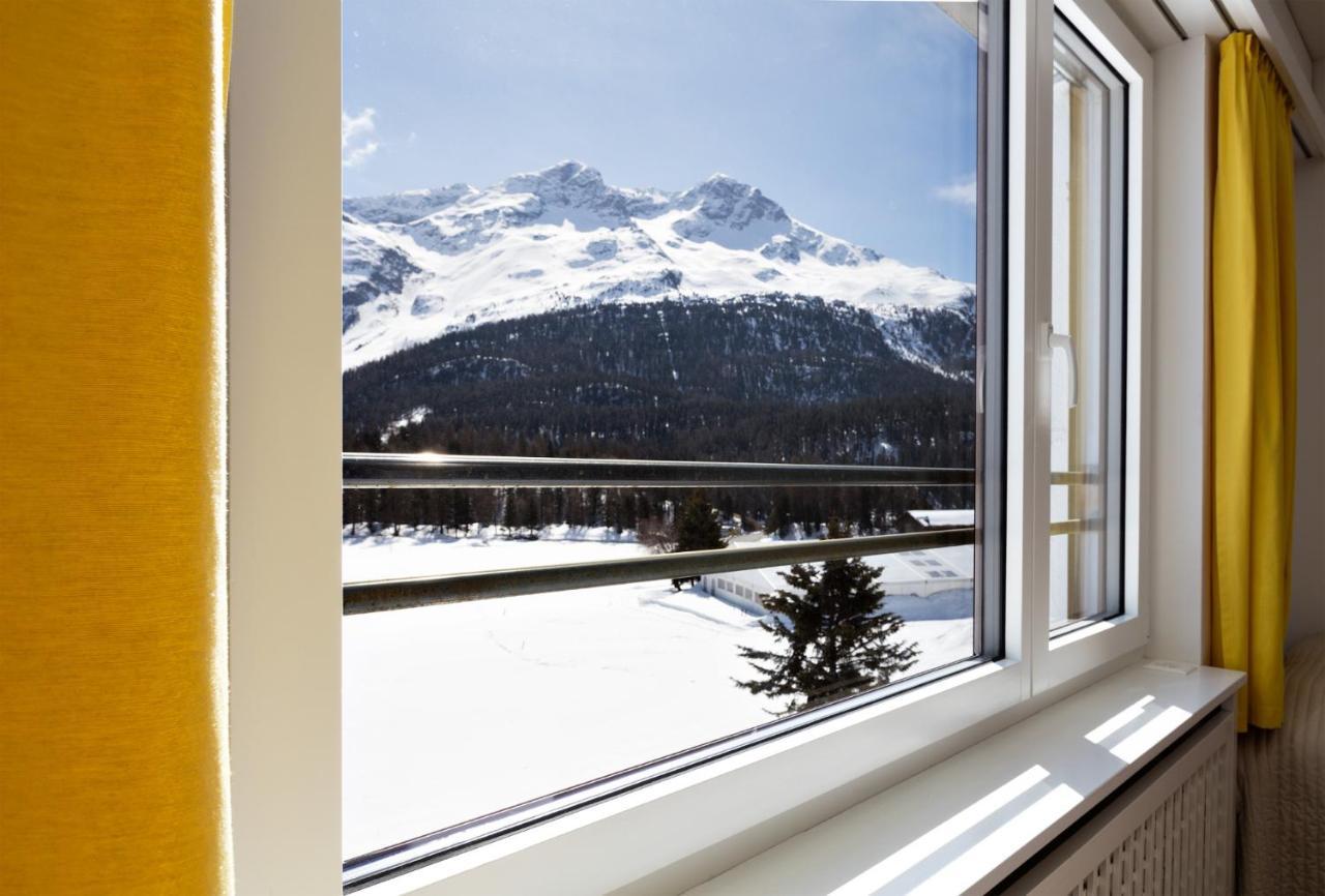 Spacious Apartment With Fantastic Alpine Panorama St. Moritz Bagian luar foto